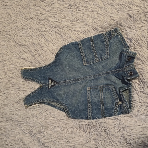 3M Ohsgosh denim overall shorts - Picture 2 of 2